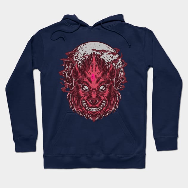 Deadly Halloween Theme Design Hoodie by The Crane Kick